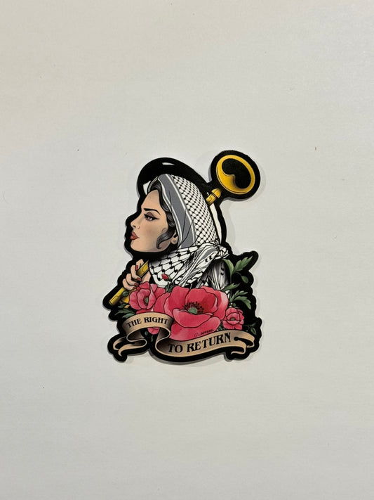 RIGHT OF RETURN STICKER