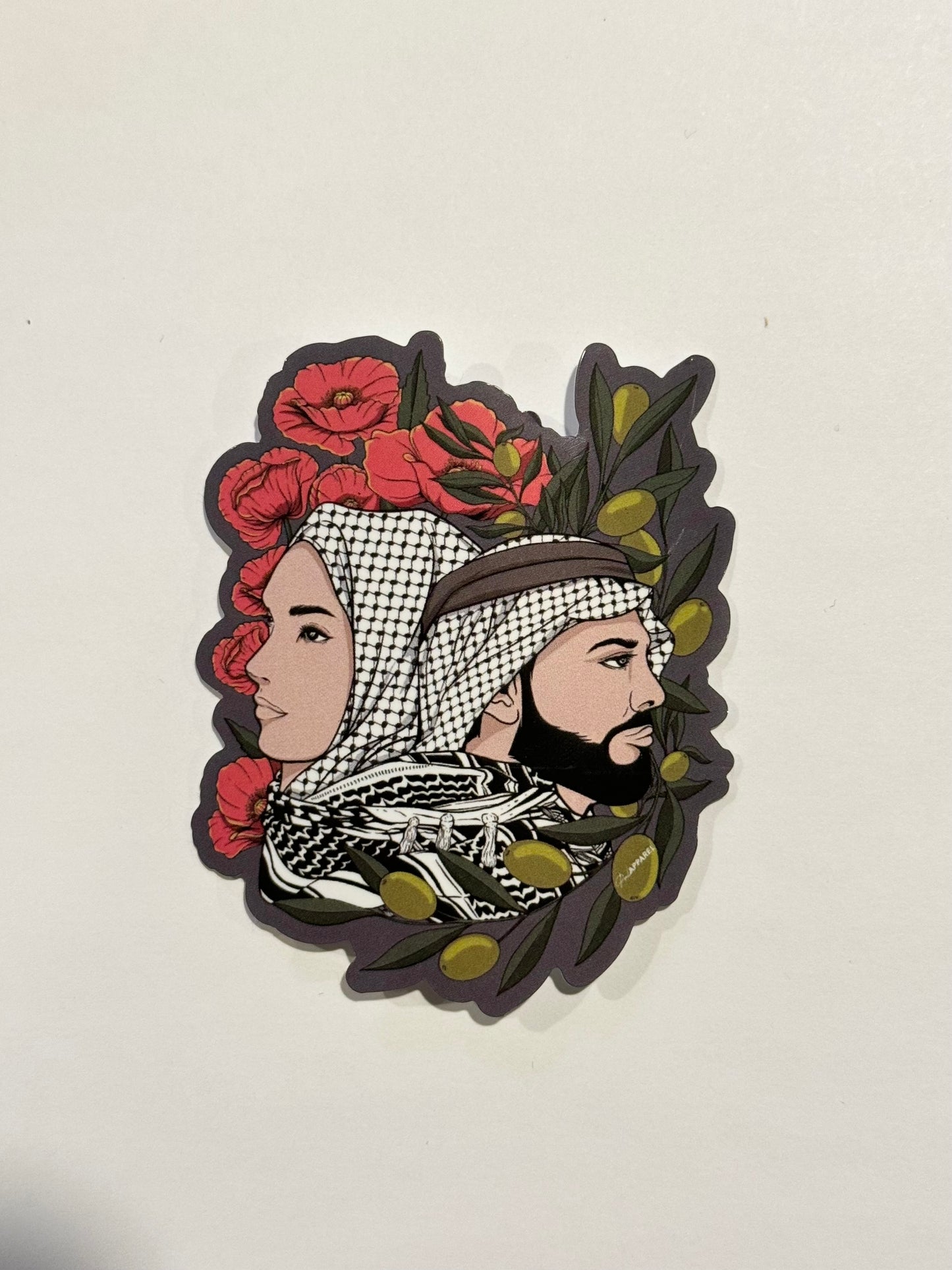 PEOPLE OF PALESTINE 2.0 STICKER