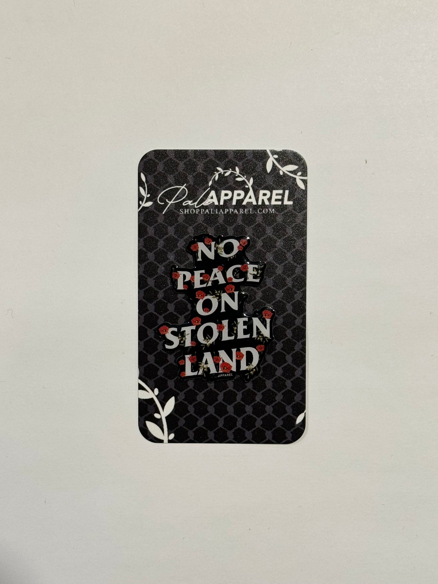 NO PEACE PIN